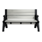 Bench-to-Table Modern Outdoor Patio Furniture Stool Chairs - Supports Up To 1400 lbs
