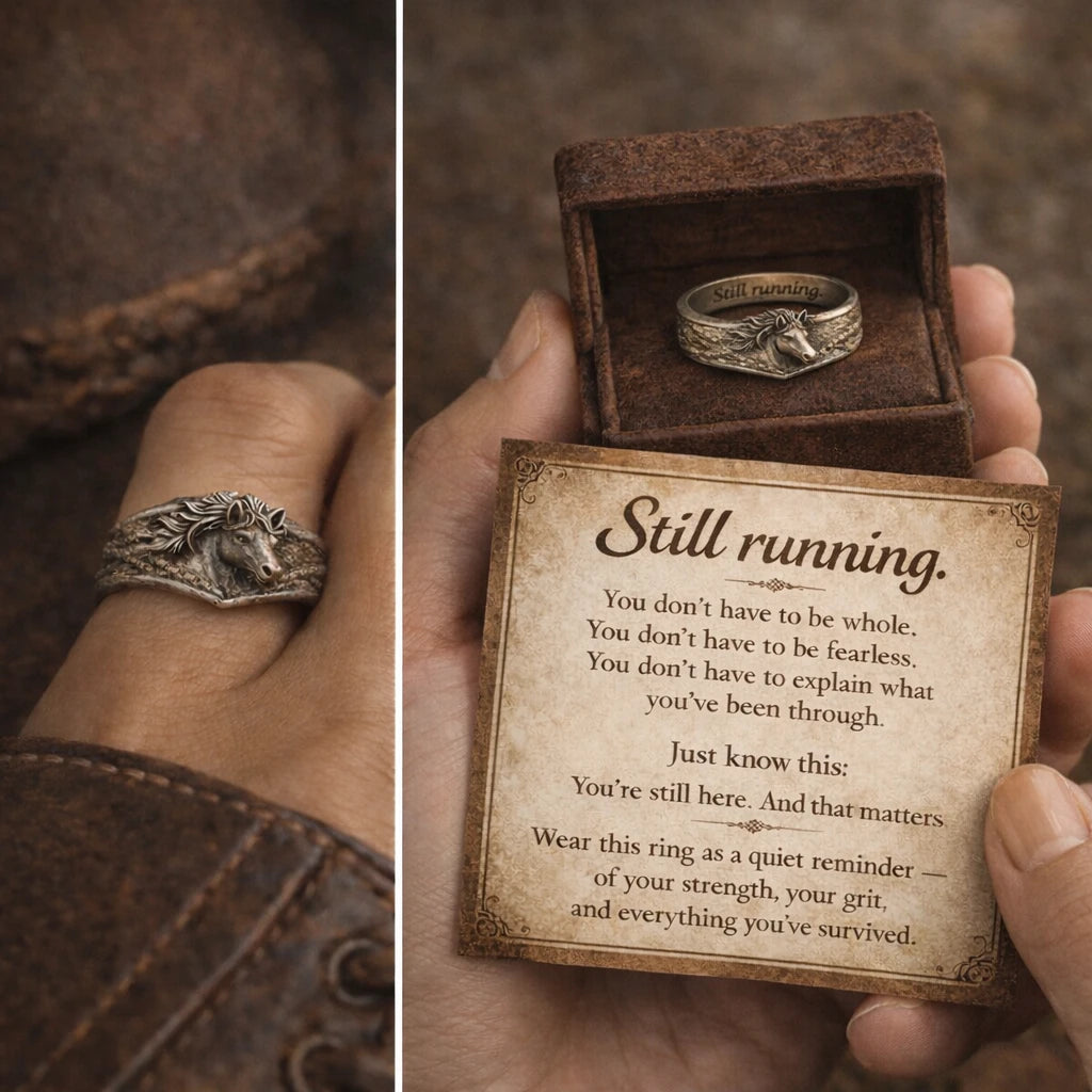 2026 New Year's Gift-Handmade  Wild Horse Ring